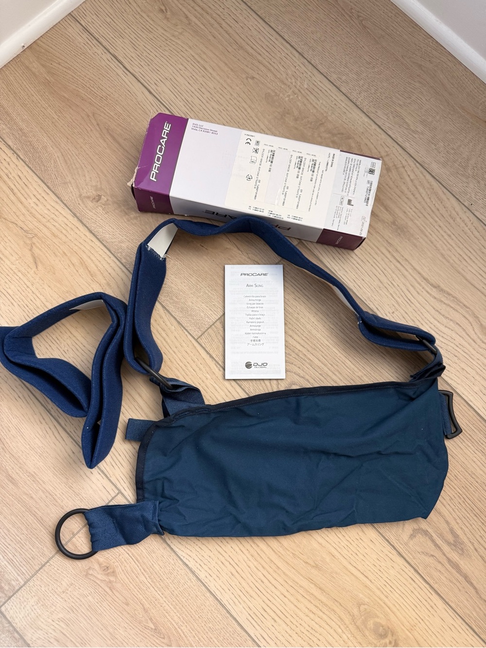 ProCare Shoulder Immobilizer Strap in Navy Blue